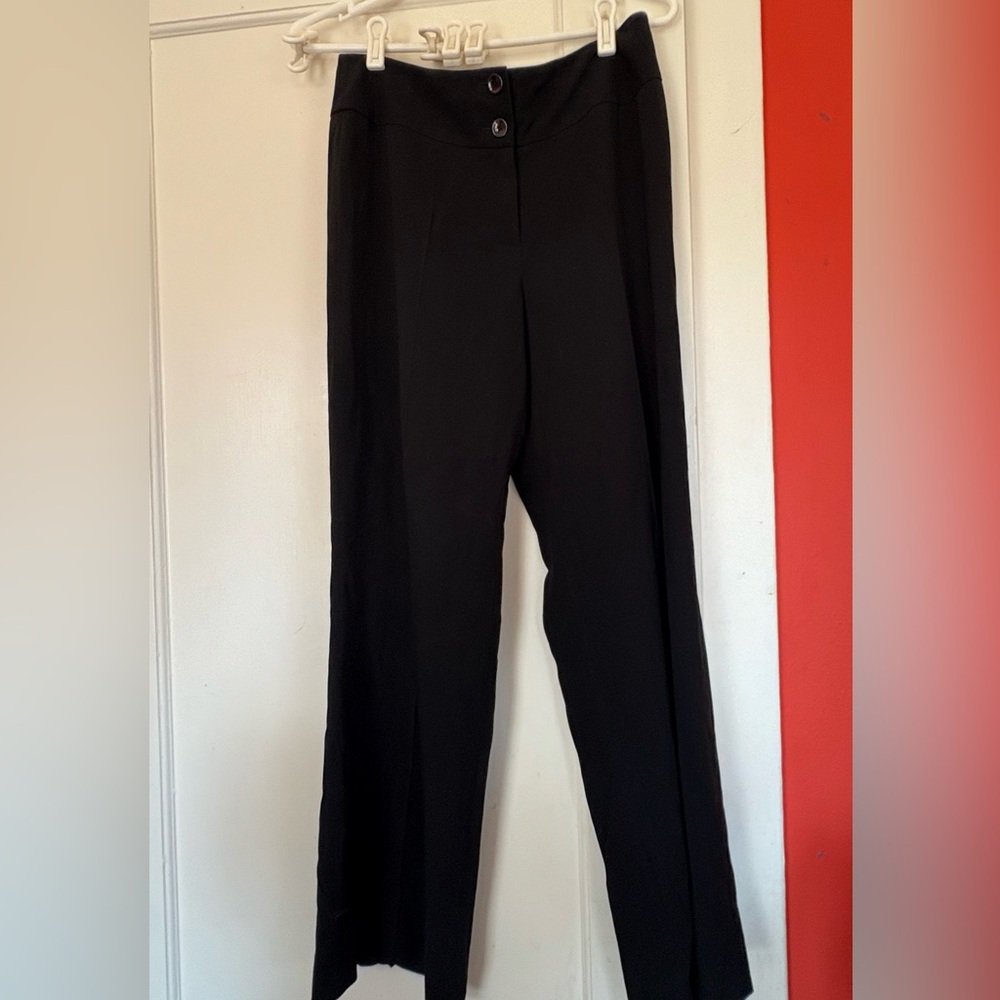 Planet Women's Dressy Black Straight Leg Pants